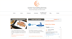 Desktop Screenshot of career-counselling-services.co.uk