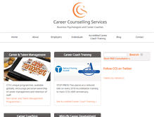 Tablet Screenshot of career-counselling-services.co.uk